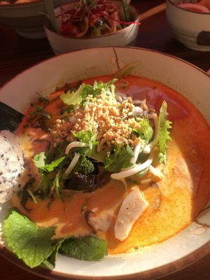 Erdnuss und Kokosnuss Soße  at Zen Chay 2  in Cologne