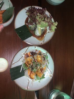 Summertime Roll & White Pearls (dumplings)   at Zen Chay 2  in Cologne