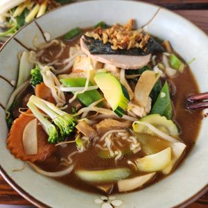 Ramen with miso broth at Zen Chay 2  in Cologne