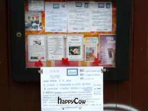 'Avatar' - the menu. at Avatar in Brno