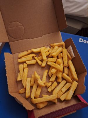 Fries at Domino's Pizza in Salford