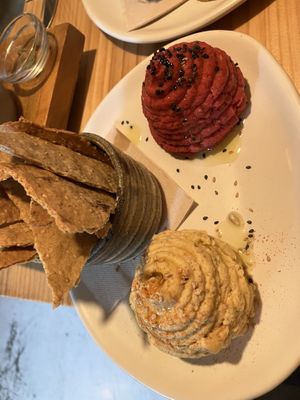 Hummus  at Nordest Cafè in Puigcerda