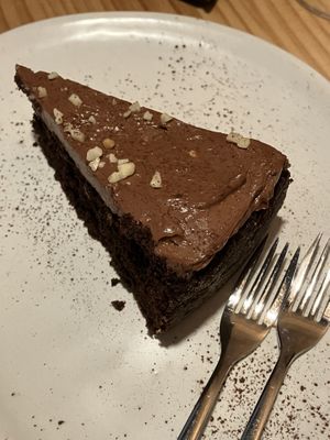 Tarta de chocolate  at Nordest Cafè in Puigcerda