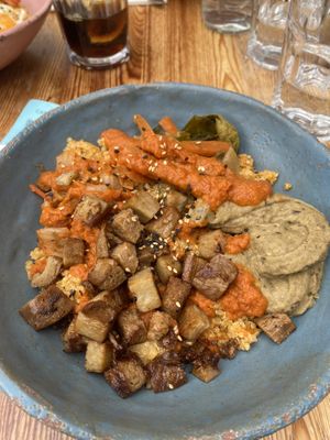 Vegan bowl  at Nordest Cafè in Puigcerda