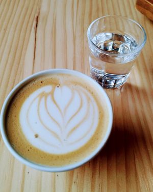 Delicious coffee at Nordest Cafè in Puigcerda