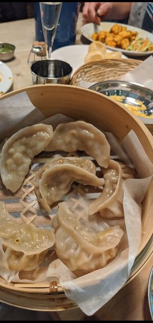 Momos at Bambukat in Sheffield