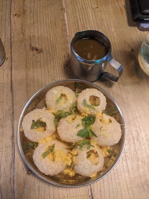 Pani puri at Bambukat in Sheffield