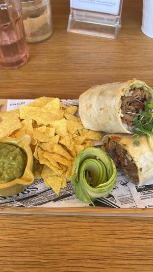 The ‘I’m a Vegan Donkey’ - despite being horrifically hungover, this really was so tasty!  at Wowzer Brunch and Coffee in Castelldefels