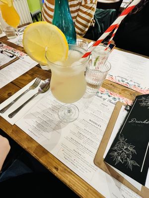 Ginger beer  at Taste of Thailand in Sheffield