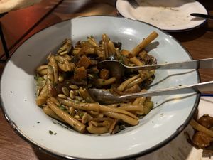 Pasta ‘Casarecce'  at La Famiglia in Jindabyne