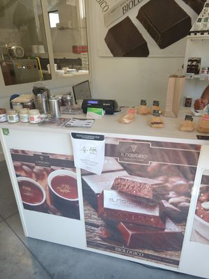 Counter at Il Modicano in Modica