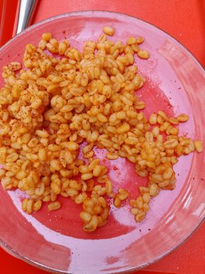 Bulgur pilav at Kuffette Pera in Istanbul