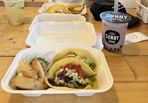   at Sunny Tacos in Okinawa