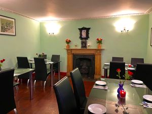 downstairs seating at Yak & Yeti in Truro