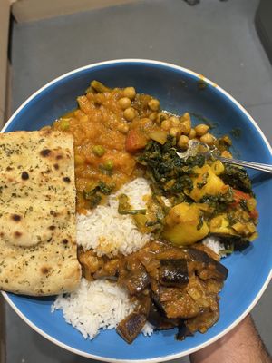 (Tesco naan)  at Yak & Yeti in Truro