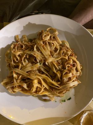 Volognese pasta  at Valhalla in Finale Ligure