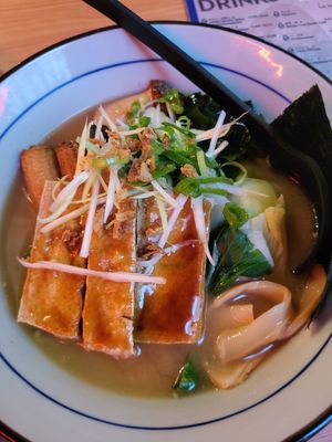 tofu miso ramen at Takumi Ramen Kitchen in Vienna