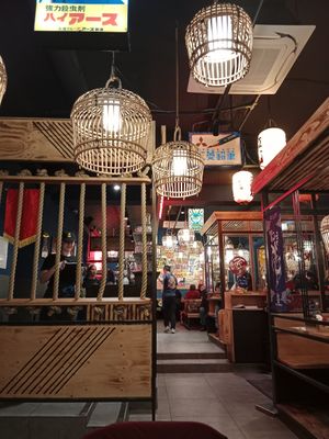 Interior, some booths, some tables :) at Takumi Ramen Kitchen in Vienna