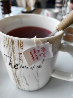 Hot tea at Mint in Kriva Palanka