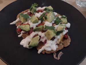 Vegan fajitas at TERRA in Funchal