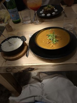 Curry with Chickpeas  at TERRA in Funchal