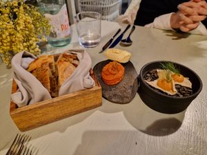 Selection of breads at TERRA in Funchal