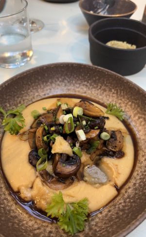 Mushroom adobo  at TERRA in Funchal