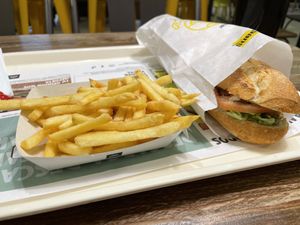 Heura Pollo Baguette   at Pans & Company - Av del Professor López Piñero in Valencia