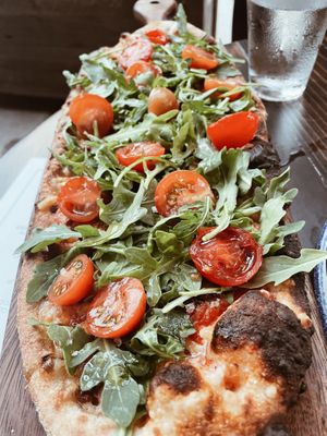 Vegan sausage pizza 🍕   at Soho House in Chicago