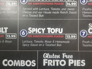 This is about it with chips on the side at Tennessee Jed's in Gatlinburg