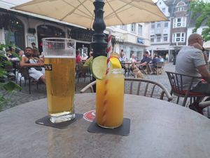 Michael at Café Extrablatt in Moers