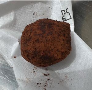 Tartufino al dattero  at Arcadia Caffe in Pisa