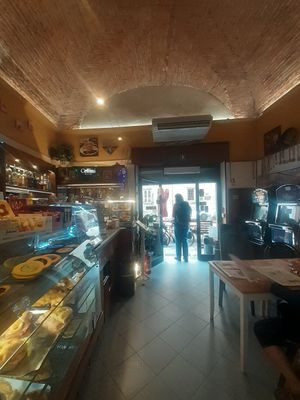 Inside at Arcadia Caffe in Pisa