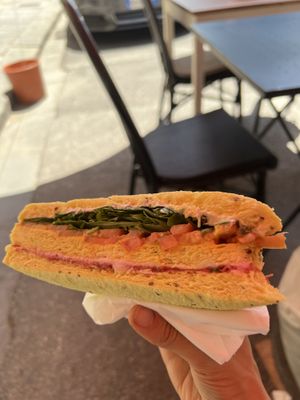   at Arcadia Caffe in Pisa