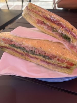 Tramezzini vegani  at Arcadia Caffe in Pisa