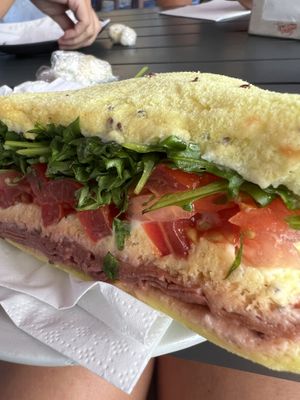   at Arcadia Caffe in Pisa