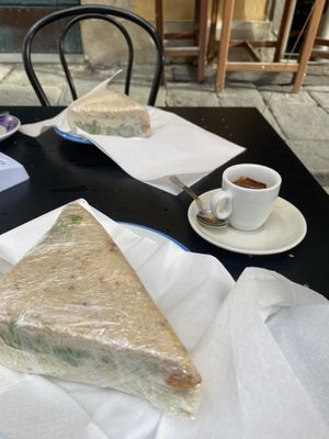   at Arcadia Caffe in Pisa