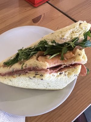 Tramezzino vegano  at Arcadia Caffe in Pisa