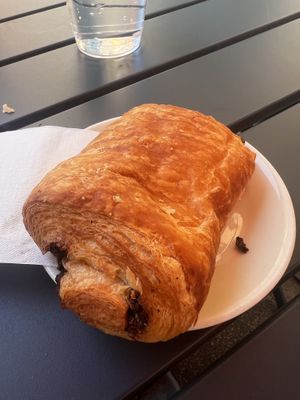 Saccottino al cioccolato  at Arcadia Caffe in Pisa