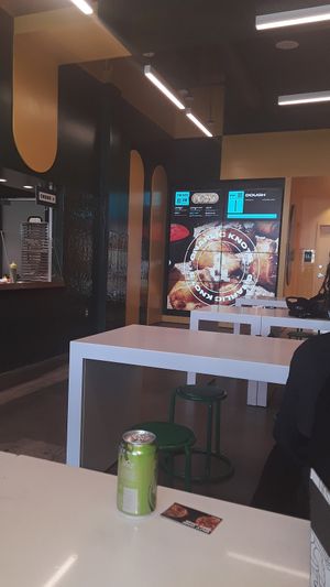 They were still setting up &Pizza , staff was very nice in answering my questions.
& PIZZA , drinks are vegan Friendly too. No Coke or Pepsi products.  at & PIZZA in Nottingham