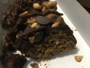 Peanut and chocolate cake  at Supanta in Lima