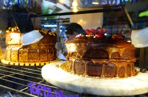 Layer cake at Supanta in Lima