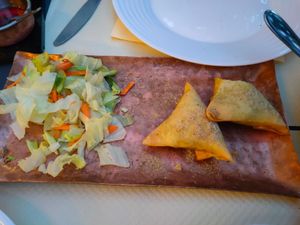 Samossa at Namaste in Paris