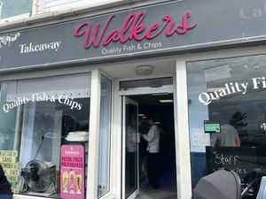   at Walkers Quality Fish & Chips in Aberdovey