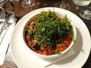 Ratatouille. at Bianco's in St Julians