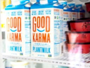 Vegan fridge at Vindeket Foods in Fort Collins