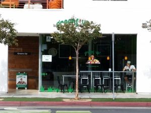 outside at Greens Up - Main St in Santa Monica