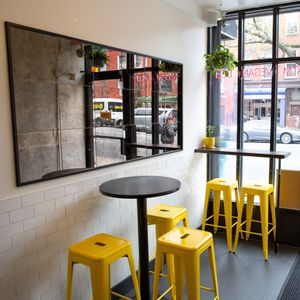  at A. T. M. Vegan Deli in Brooklyn