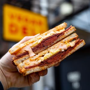   at A. T. M. Vegan Deli in Brooklyn