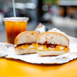   at A. T. M. Vegan Deli in Brooklyn